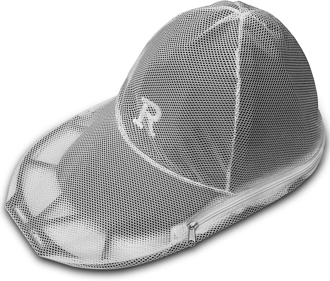 XQXA Hat Washer Cage for Washing Machine, Anti Deformation Hat Cleaner for Baseball Caps (black-1)