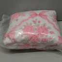 Bow Blanket Pink Bows Soft Throw Blanket Premium Printed Soft Fabric for Best Comfort - for Infant,Toddler,Newborn,Nursery,Girl,Throw,Crib,Stroller,Gift (Pink, 50x60in)