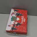 RJVW Christmas Santa Hat for Adults, Thicken Soft Velvet Comfort Classic Santa Claus Hat for New Year Party Headwear Holiday (2 Packs)