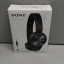 Sony MDR-ZX310AP ZX Series Wired On-Ear Headphones with Mic, Black