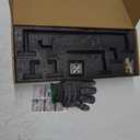 7-Pieces Towel Racks for Bathroom, SUS304 Matte Black Bathroom Accessory Set, Stainless Steel Black Bathroom Accessories, Stainless Steel Wall Mounted, Bath Towel Bar Set