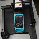 VIVURN-018 Under Desk Elliptical 12 Speed 5 Modes Mini Motorized Leg Exerciser While Sitting for Seniors As Seen on TV with Non-Slip Mat Quiet & Portable Electric Pedal Exerciser for Home and Office (Blue)