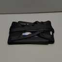 Airplane Foot Hammock, No Collapse Foot Rest for Plane Travel with Extended Adjustment Strap, Portable Desk Foot Hammock with Thickened Foam, Foot Sling Travel Essentials to Relax Your Feet (1 Pc Black)