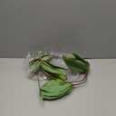 4 Pcs 17 Inches Jumbo Artificial Christmas Flowers Ornaments Large Glitter Flowers Christmas Poinsettias Picks for Xmas Poinsettias Xmas Tree Decor for Wreath Garland Indoor Outdoor Decor