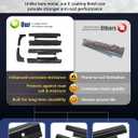 Mountainpeak 6pcs Rocker Panel & Cab Corner Patch Fit for 2014-2018 Chevy Silverado & GMC Sierra Crew Cab 4 Door Rust Repair Body Panel Covers