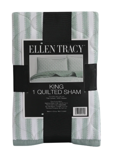 Standard 1 Quilted Sham 20x36 100%Polyester