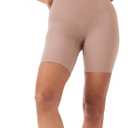 SPANX SPANXsculpt Power Series High-Waisted Mid-Thigh Short - Lightweight, All-Day Comfort - Core Control Shapewear (Large, Cafe Au Lait)