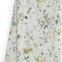 Vintage Floral Kitchen Dish Towels, Retro Watercolor Cottagecore Nature Flower Botanical Decorative Hand Tea Towels for Bathroom Kitchen, Rustic Bathroom Decor, 16x24 Inch (Green Gress)