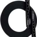 Damage Fight Gear Boxer Classic Speed Rope, Lightweight PVC Skipping,Jumping Rope, Non-Slip Ventilated ABS Plastic Handles and Matte Coated Tangle-Free Jump Rope for Boxing, MMA, Martial Arts