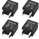 4 Pcs 1R1056, 89057694, D1758C, R3115, AR176, 56-1966, 56-2308, 83A1003 Multi Purpose Relay 1.2L 1.4L 1.6L Compatible with Chevy Aveo Aveo5 Spark 2004-2008 2013 2016-2017, 12V 35A 4 Pins