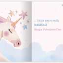 3 x Valentine's Day Cards Gifts for Granddaughter, Cute Valentines Day Card Gift from Grandma Grandpa. (V2518)