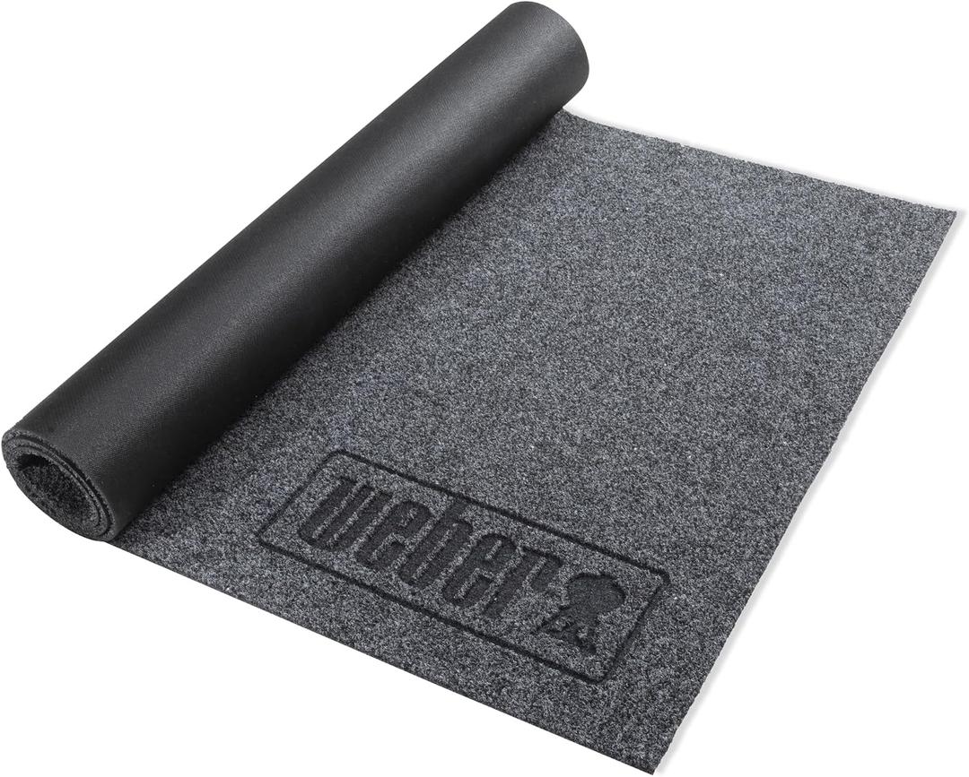 Weber XL Floor Protection Mat – Extra‑Large Grill Mat Protects Patio & Deck Surfaces, Heat & Weather Resistant