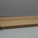 Wooden Radiator Cover Shelf with Bracket, Floating Wall Shelf, Drill-Free Installation, Ideal for Home Office, Bedroom, Living Room - Brown, 140x30cm (70x30cm, Black)