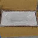 3 Gallon Wooden Trash Can with Liner,Small Solid Wood Bathroom Trash Can,Narrow Garbage Can,Decorative Waste Basket for Bathroom,Bedroom,Office