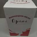 26"-28" Light Auburn Hair Mannequin Head Practicing Braiding, Cosmetology Mannequin Head with Hair for Styling, Training Doll Head for Group Practice Braids Skills and Have Fun