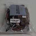 Duufin 5 Pcs Lace Bralettes for Women Bralette Padded Lace Bandeau Bra L/XL