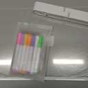 Led Note Board with Colors, Up Acrylic Message Board, Glowing Acrylic Dry Erase Board, Led Boards to Write On,Led Drawing Board Large(11.8 * 7.9in)