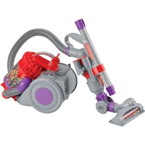 Casdon Dyson DC22 Vacuum Cleaner | Toy Dyson DC22 Vacuum Cleaner For Children Aged 3+ | Features Working Suction, Just Like The Real Thing,Grey/Purple/Red