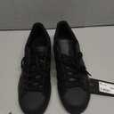 adidas Originals Infant Stan Smith Cloudfoam Sneaker (10, Black/Black/Black)