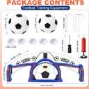 Dreamon Kids Soccer Trainer - Indoor Soccer Training Equipment for Parties & Home Play, 2 Game Modes with Auto-Scoring, Soccer Training for Footwork & Reaction Speed, Soccer Gifts for 6+ Year Old Boys