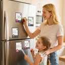 Dumpster On Fire Desk Accessories - 8 PCS Cute Sticky Notes + 8PCS Ballpoint Pens, It's Fine I'm Fine Everything is Fine,Memo Notes Funny Office Gifts for Women Men Coworkers