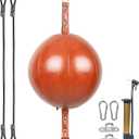 InnoLife Double End Punching Ball Striking Punching Bag Kit, Speed Striking Reflex Kit with Bungee Cords Perfect for Reaction, Agility, and Hand Eye Coordination Training