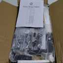 Small Bathroom Storage Cabinet, Corner Narrow Toilet Paper Floor Cabinet with Door and Shelves,Bathroom Organizer with Adjustable Shelf, for Small Spaces (Oak) (4-Tier)