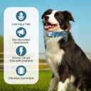 Wireless Dog Fence System, GPS Dog Fence Collar with 2K Camera, Live Video & Recording, Virtual Fence, GPS Tracker, Two-Way Audio, Waterproof, 5-Day Battery, for Medium & Large Dogs (Blue)