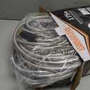 Garden Hose Metal 175FT, Stainless Steel Heavy Duty Water Hose With 10 Function Nozzle, No-Kink, Tough & Flexible, Sturdy and Lightweight, Rust Proof for Yard, Outdoor, RV