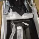 Vibe & Dine 6 Drawer Double Dresser, Modern Chest of Drawers with Wide Storage for Closet, Bedroom, Living Room, Black (15.8"D x 47.2"W x 28"H (6 Drawers))