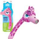 Handy Famm Real Metal Pink Giraffe Hammer for Kids, Patented Safety Mouth Sleeve and Nail Remover, STEM DIY Tool for Children Ages 5 and Up