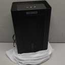 Dehumidifier,95OZ Dehumidifier for Home 1000 Sq.Ft - Quiet with Auto Shut Off & Relaxing 7 Color Ambient Light,Ideal for Livingroom, Bedroom, Basement(Black)