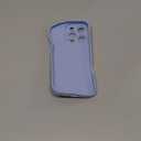 KANGHAR Compatible with iPhone 16 Pro Case, Silicone Checkered Cute Pattern, Camera Protection Soft Slim Phone Case for Phone Case -Blue