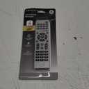 GE 4-Device Universal Remote Control, Designer Series, Brushed Nickel/Silver, 33709
