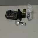 Solar Trail Camera WiFi Bluetooth - Game Cameras with Night Vision Motion Activated Waterproof, Rechargeable Trail Cam with 5200mAh Battery Deer Camera Hunting Wildlife Cameras for Outdoor Backyard (Green)