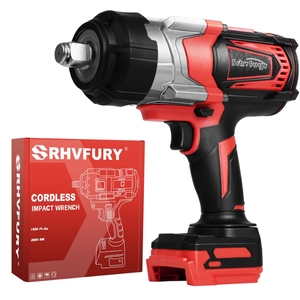 Srhvfuyr Cordless Impact Wrench 3/4 inch for Milwaukee 18V Battery, 1500FTLBS(2000N.m) High Torque Brushless Electric Impac Gun, With 3 Speed Modes Power Impact Driver(No Battery)