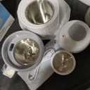 Bear NutriEase AllStage Stainless Steel Baby Food Maker Steamer and Blender, Truly OneStep Baby Food Processor Puree Maker Grinder Mills, Auto Cooking&Grinding for Healthy Homemade Baby Food, BPA-Free