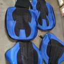 10 Pcs Car Seat Covers, Color Blue & Black