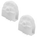 2pcs AHJ72909001 Refrigerator Freezer Drawer Roller Compatible with LG/Kenmore Refrigerators, Replaces AHJ73329901, AP4671331, Freezer Tray Roller