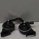 Jaronx Compatible with Tesla Model 3 Horn Assembly with Bracket 2017-2022, Dual Tone Snail for Tesla Model 3 Accessories, High Low Tone Horn Replacement 1486943-00-A 1109660-00-B