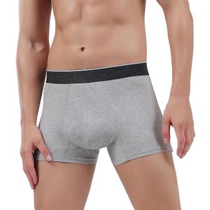 AIRCUTE Men Urinary Incontinence Underwear Washable Absorbency Soft Bladder Leak Proof Boxer Briefs 1 Pack (5X-Large,Gray)