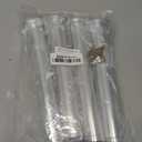 Geesatis 4 Pcs Furniture Legs Metal Adjustable Sofa Legs for Cabinet, Height 10-11inch, Silver