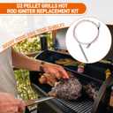 KIT0255 Hot Rod Igniter Replacement for Traeger D2 Pellet Grills Pro 575 & 780, Ironwood 650 & 885, Silverton 620 & 810, Timberline 850 &1300 (Gen 2 only), Part for Traeger D2 Direct Drive Smoker