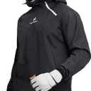 HOTSUIT Sweat Suits Sauna Suit Men Weight Loss Gym Exercise Workout Jacket, Black, 5XL