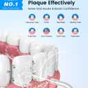 VIMMK Water Flosser, Cordless Water Dental Flosser, 9 Jet Tips 5 Modes 300ML IPX7 Waterproof, Portable Rechargeable Oral Irrigator for Home Travel - Gums, Orthodontic, Braces Care
