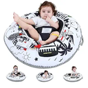 Baby Seat and Play Activity Center Ring,Soft Infant Seats for Sitting Up Chair 0-6 Months Newborns and Older Babies with Toys for Early Sensory Exploration and Motor Skill Development