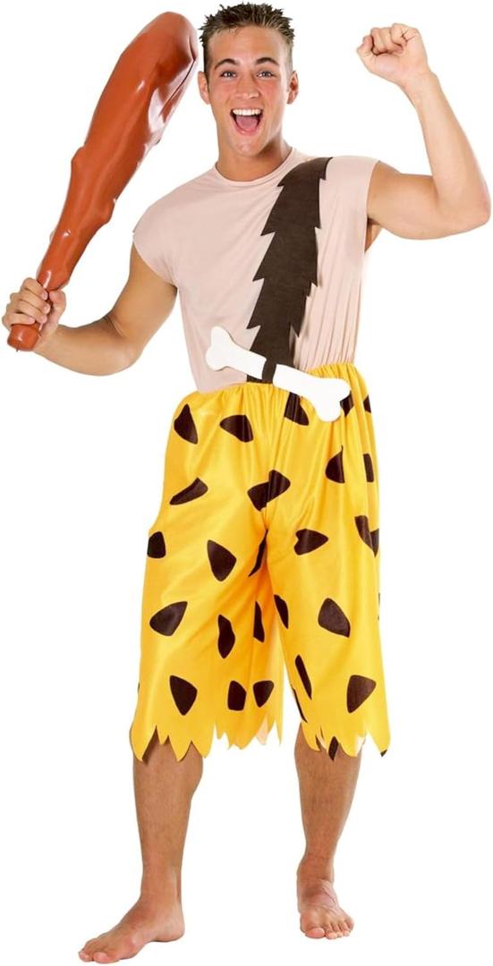 Rubies Men's The Flintstone's Bamm-Bamm Costume, Yellow