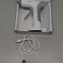 Cordless Hot Glue Gun, 10s Fast Preheat, 30PCS Mini Glue Sticks 7x100mm, 4V 20W Type-C Rechargeable, Anti-Drip, Auto-Off, for DIY Crafts, Repair, Decoration (White)