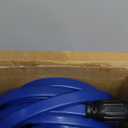 Kanayu 10 ft 4 Prong 30 Amp Flat Generator Extension Cord Compatible with Nema L14-30p/l14-30r 10 Gauge Flat Generator Power Cable Locking for Manual Transfer Switch 125/250v 7500w, Etl Listed