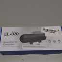 LXTNFU Computer Speakers for Desktop Monitor, Single Speakers for Desktop PC, Laptop Speaker with Loud Sound, Volume Control Easily Clamps to Monitors(USB-C to USB Adapter Included) (Black)